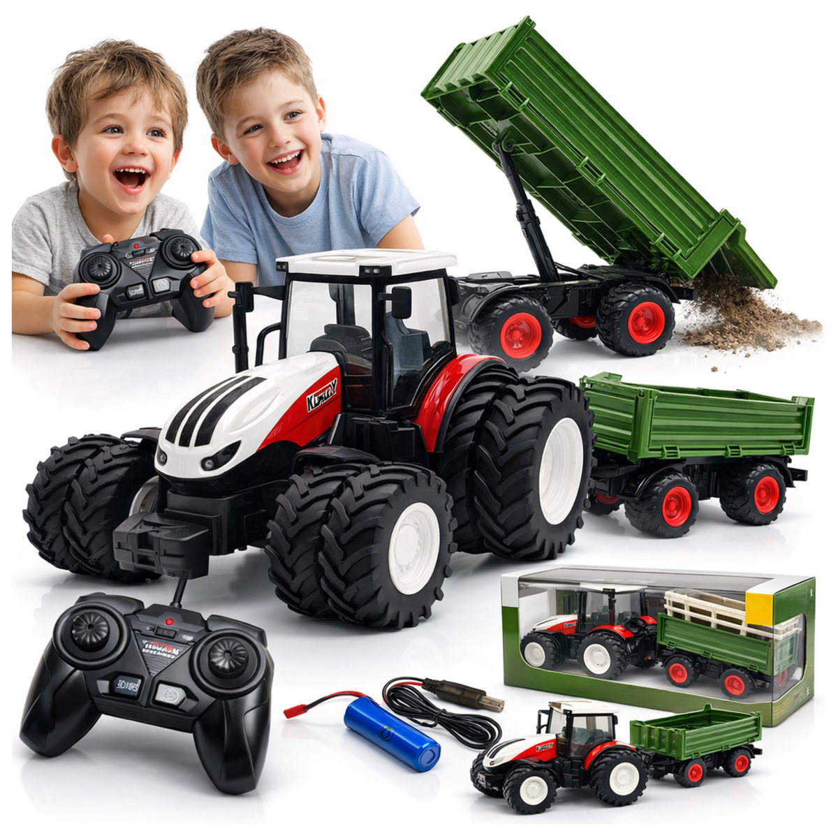 Traktor Zdalnie Sterowany