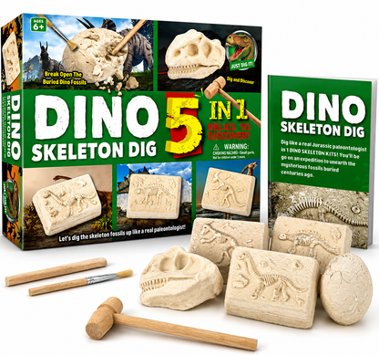 ZESTAW Wykopaliska DINOZAURY