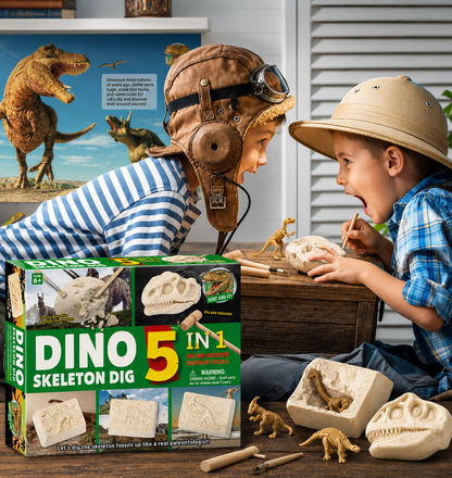 ZESTAW Wykopaliska DINOZAURY