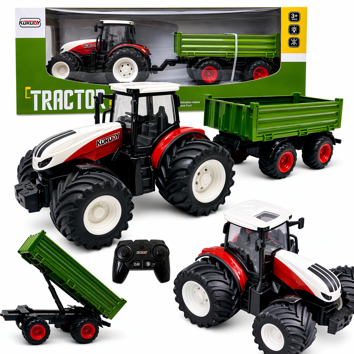 Traktor Zdalnie Sterowany
