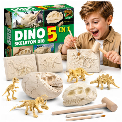 ZESTAW Wykopaliska DINOZAURY