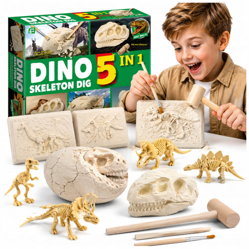 ZESTAW Wykopaliska DINOZAURY