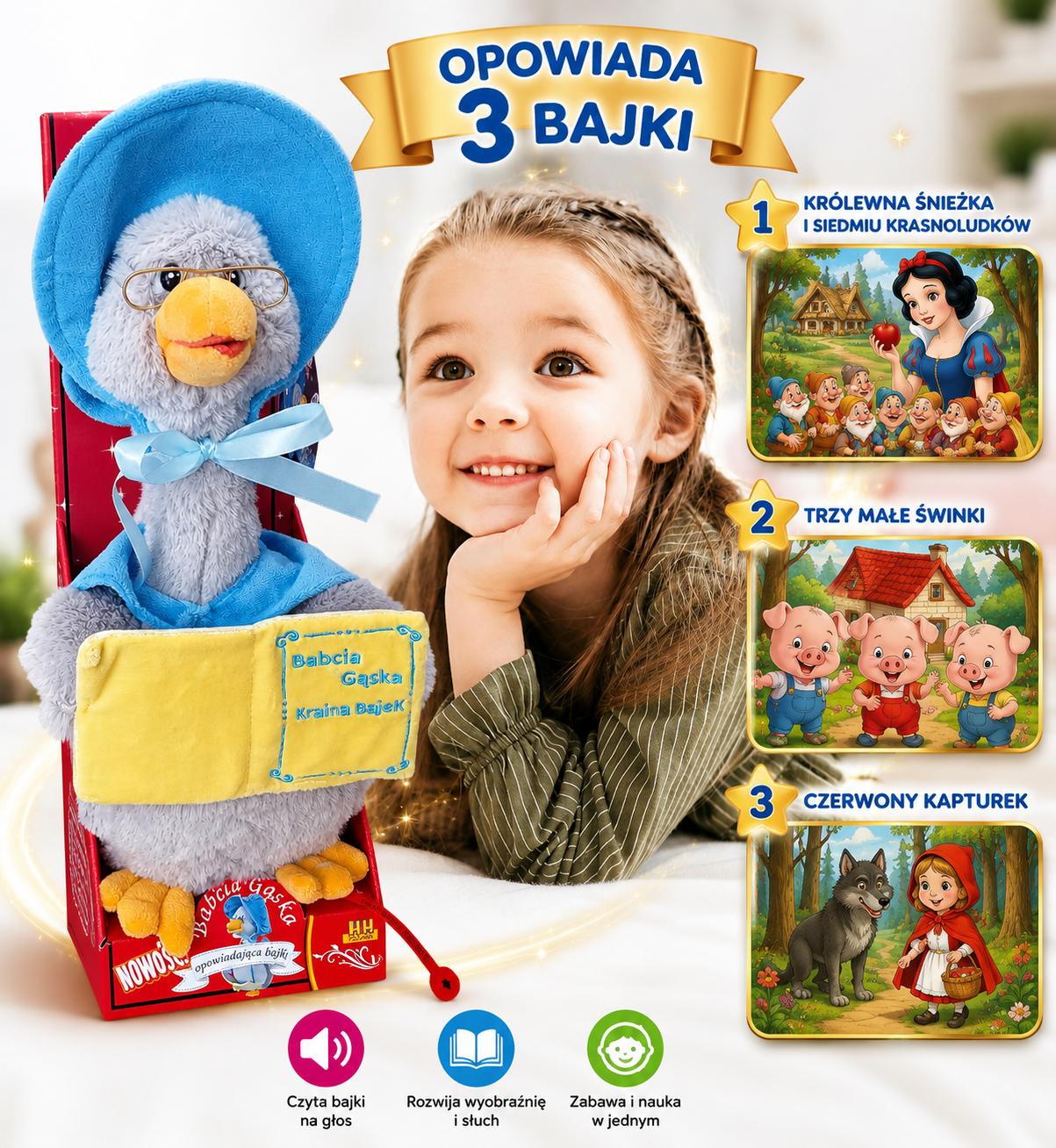 BABCIA GĄSKA OPOWIADA